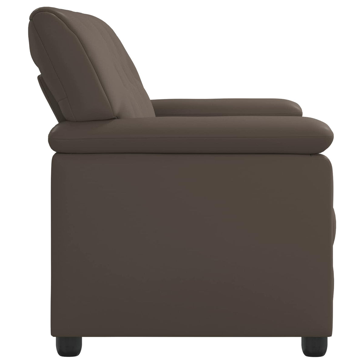 vidaXL Sofa Szary 191 x 85 x 93 cm Ekoskóra