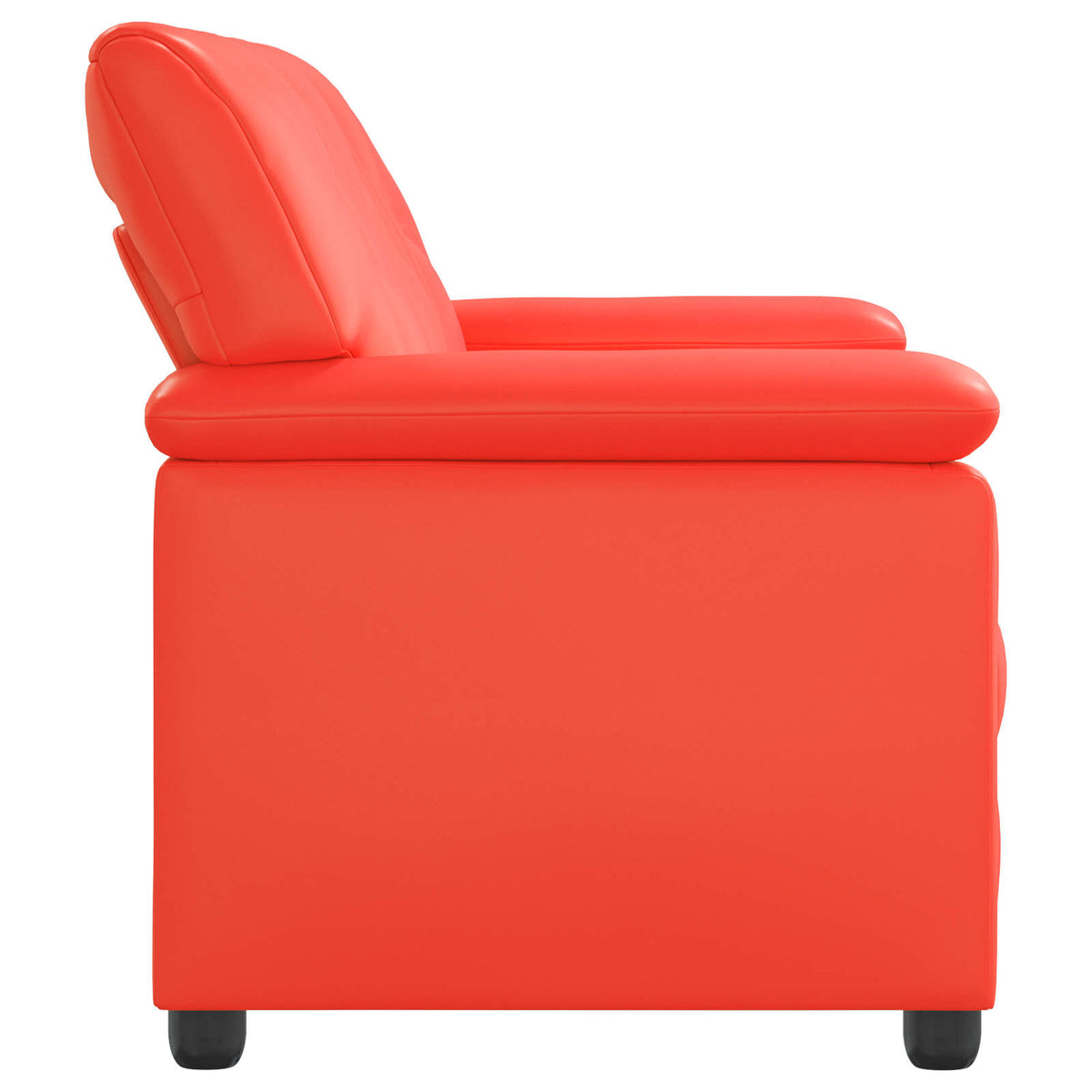 vidaXL Sofa czerwony 191 x 85 x 93 cm Ekoskóra