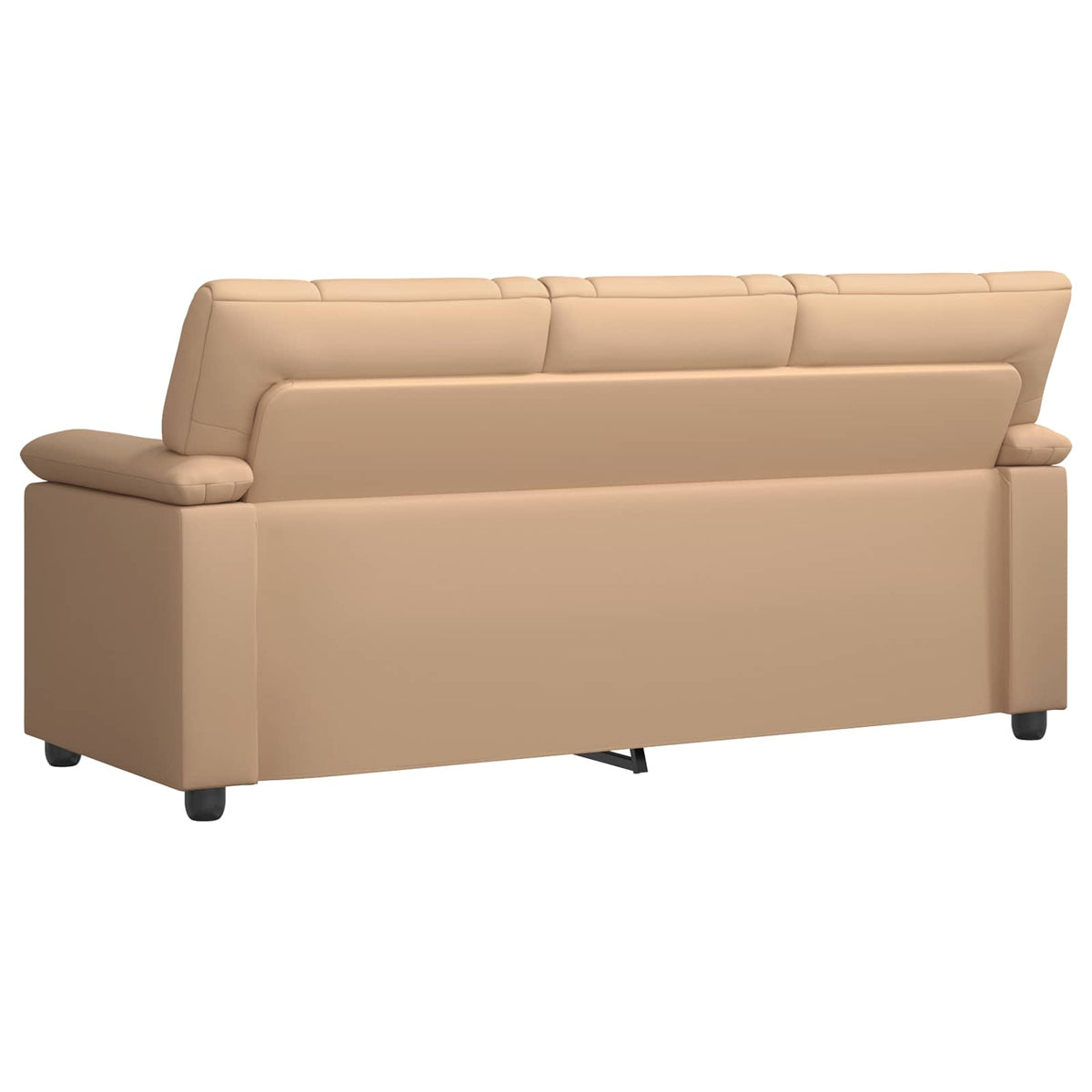 vidaXL Sofa Cappuccino 191 x 85 x 93 cm Ekoskóra