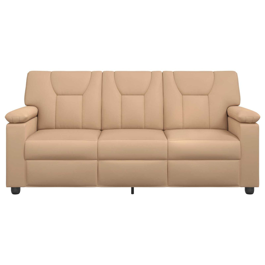 vidaXL Sofa Cappuccino 191 x 85 x 93 cm Ekoskóra