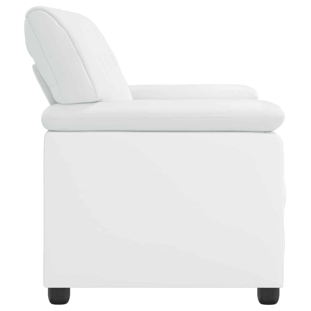 vidaXL Sofa Biały 191 x 85 x 93 cm Ekoskóra