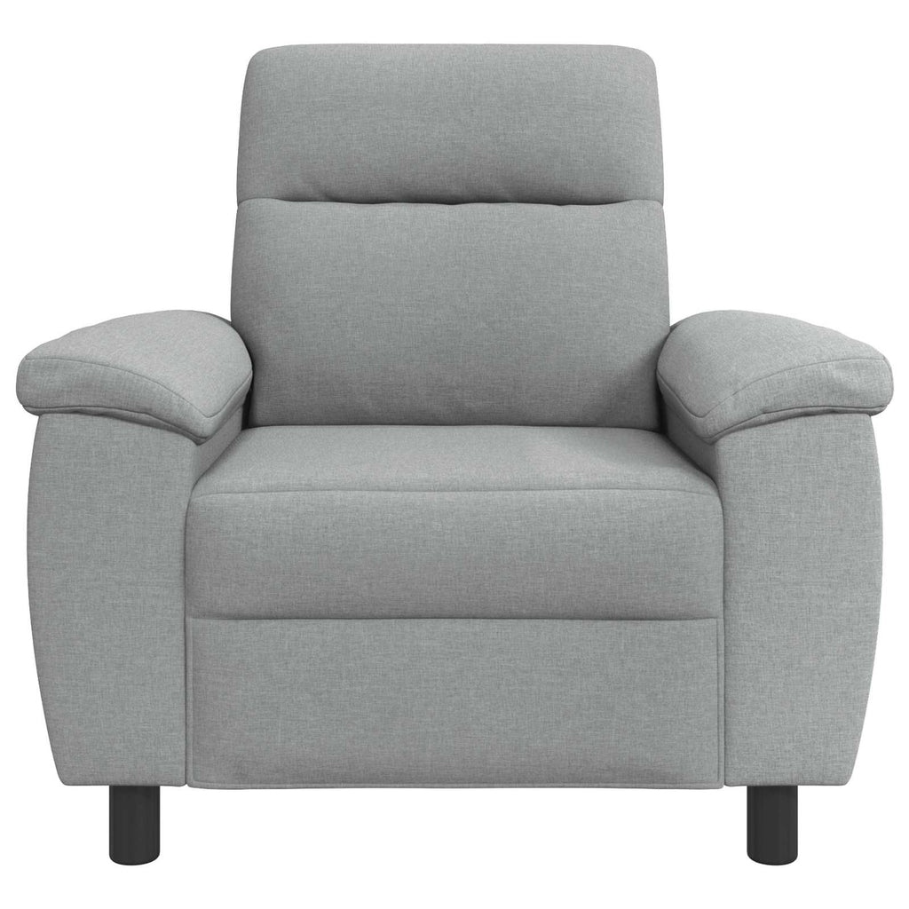 vidaXL Sofa jasnoszary 95 x 90 x 95 cm tkanina