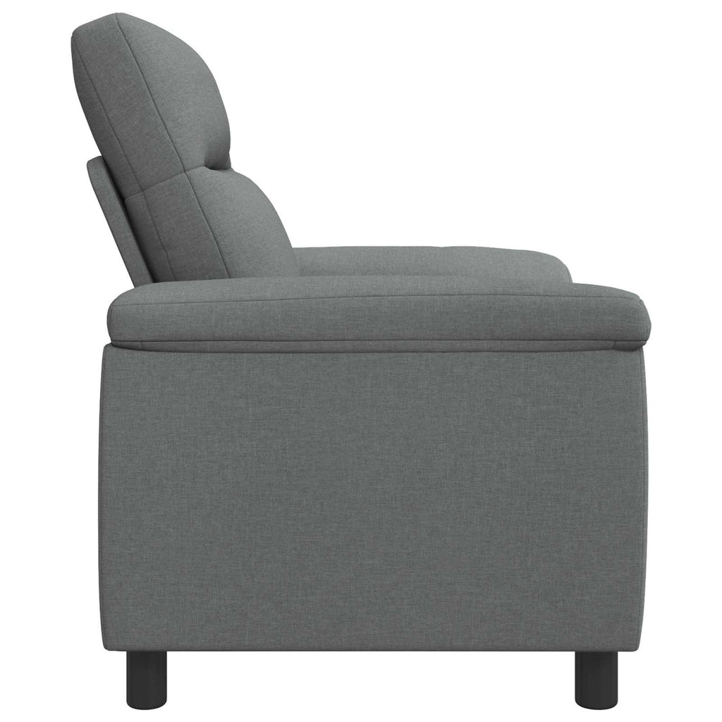 vidaXL Sofa ciemnoszary 95 x 90 x 95 cm tkanina