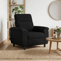 vidaXL Sofa Czarny 95 x 90 x 95 cm tkanina
