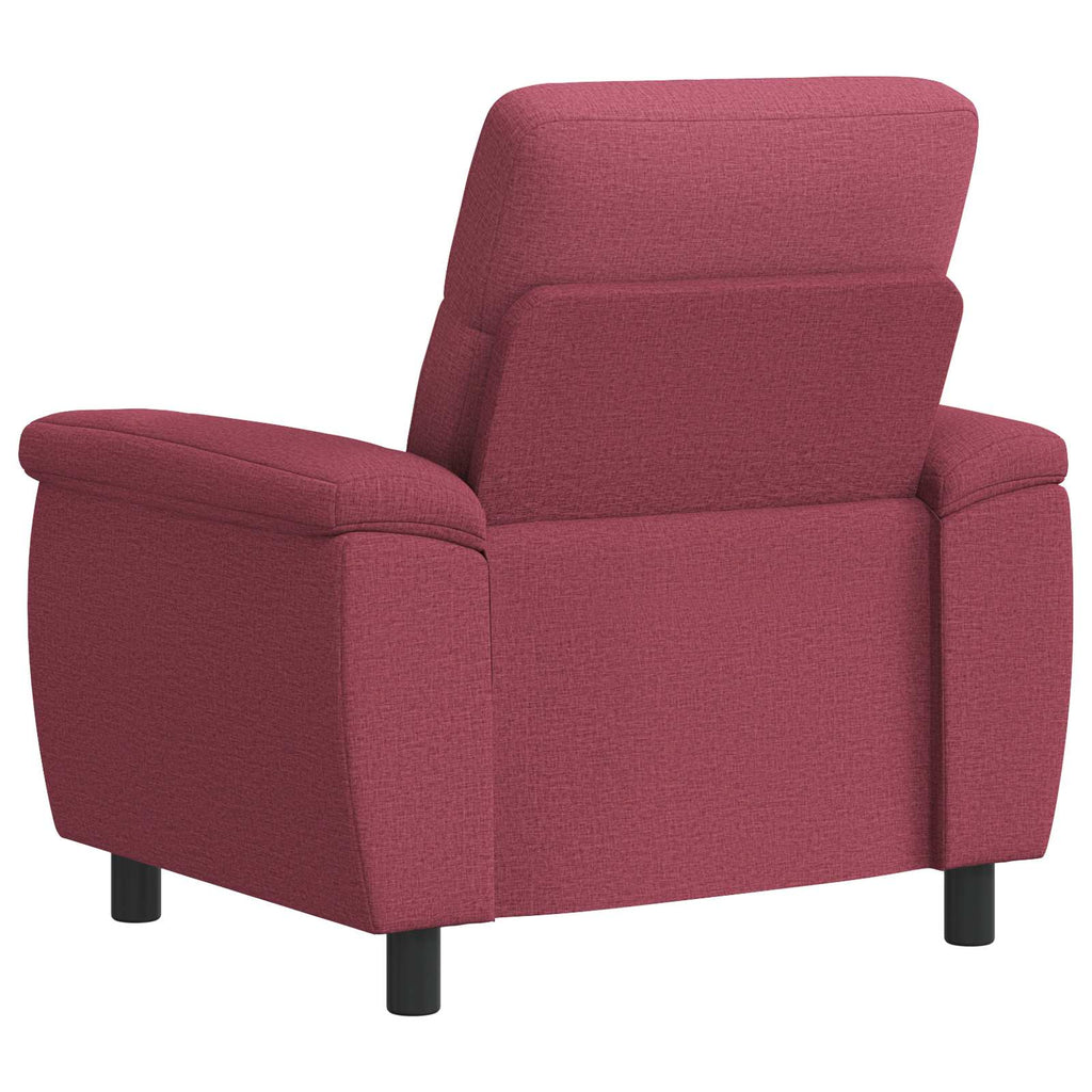 vidaXL Sofa Czerwone wino 95 x 90 x 95 cm tkanina