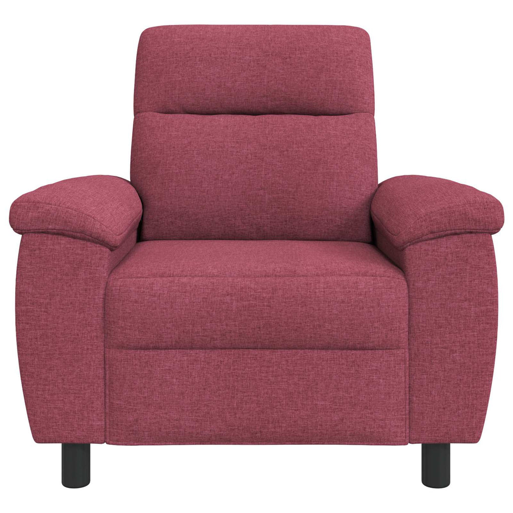 vidaXL Sofa Czerwone wino 95 x 90 x 95 cm tkanina