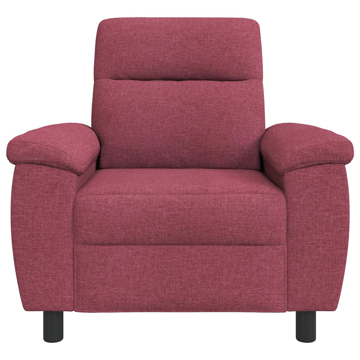vidaXL Sofa Czerwone wino 95 x 90 x 95 cm tkanina