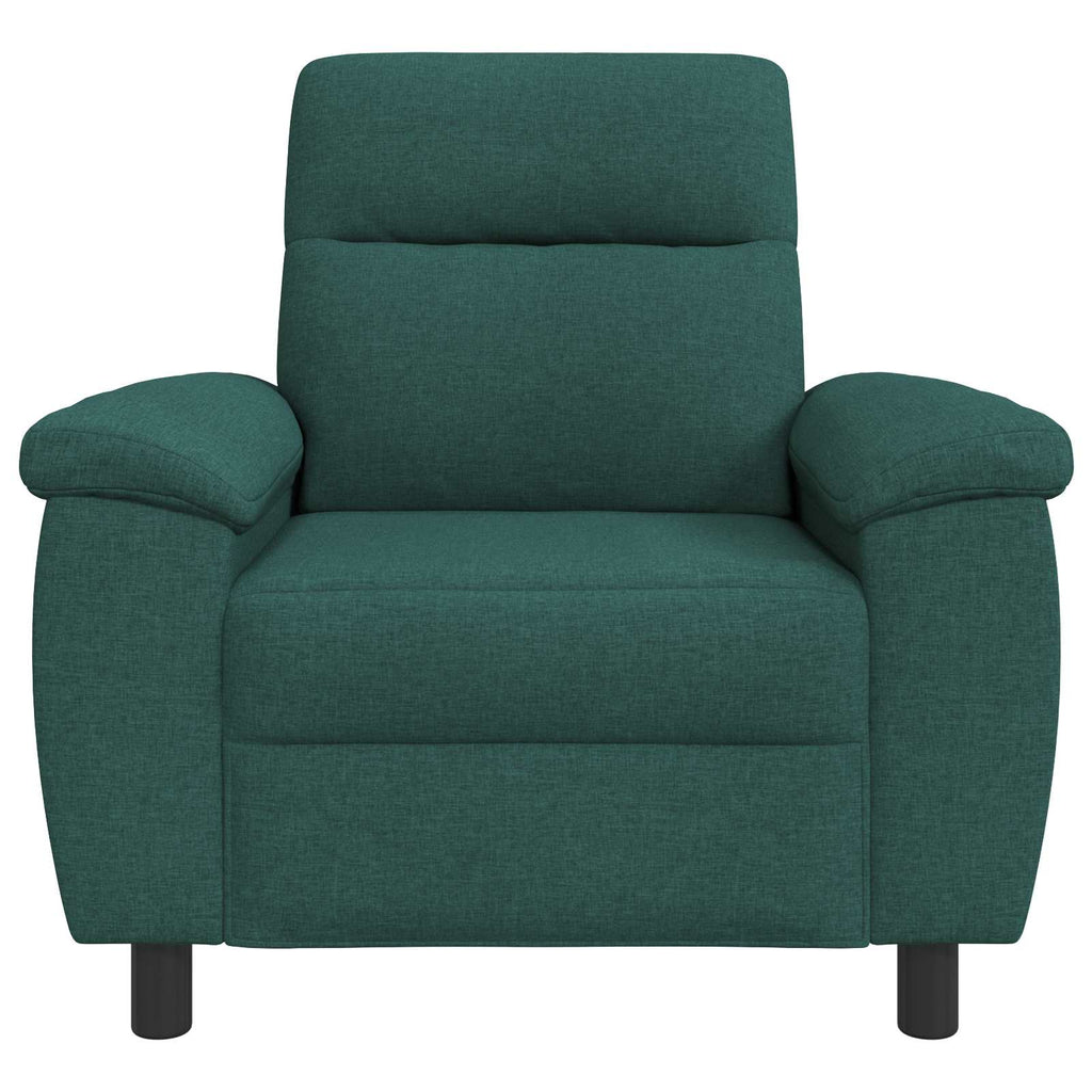 vidaXL Sofa Ciemnozielony 95 x 90 x 95 cm tkanina