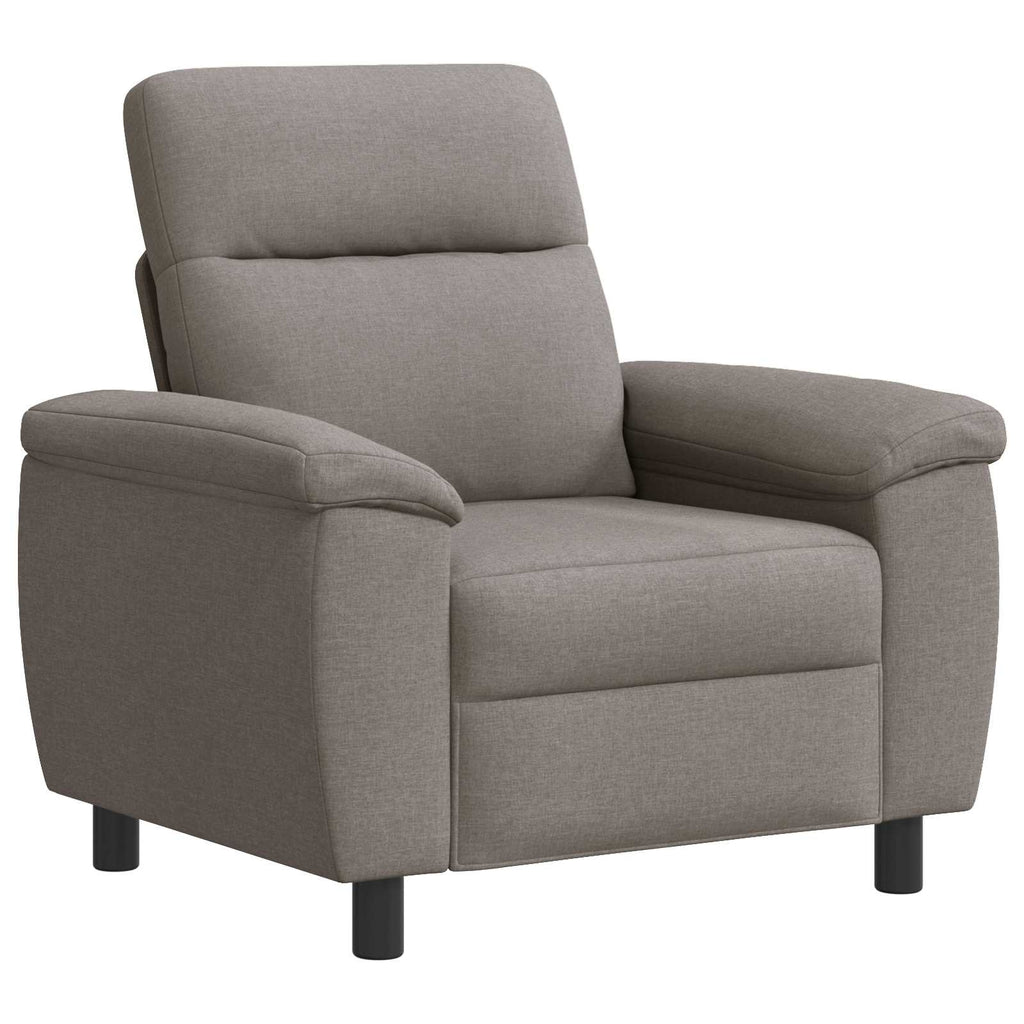 vidaXL Sofa Ciemnoszary 95 x 90 x 95 cm tkanina