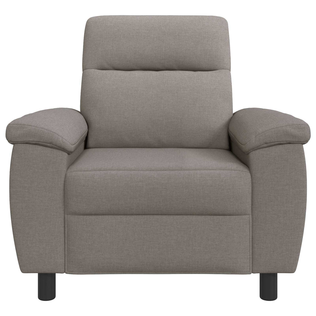 vidaXL Sofa Ciemnoszary 95 x 90 x 95 cm tkanina