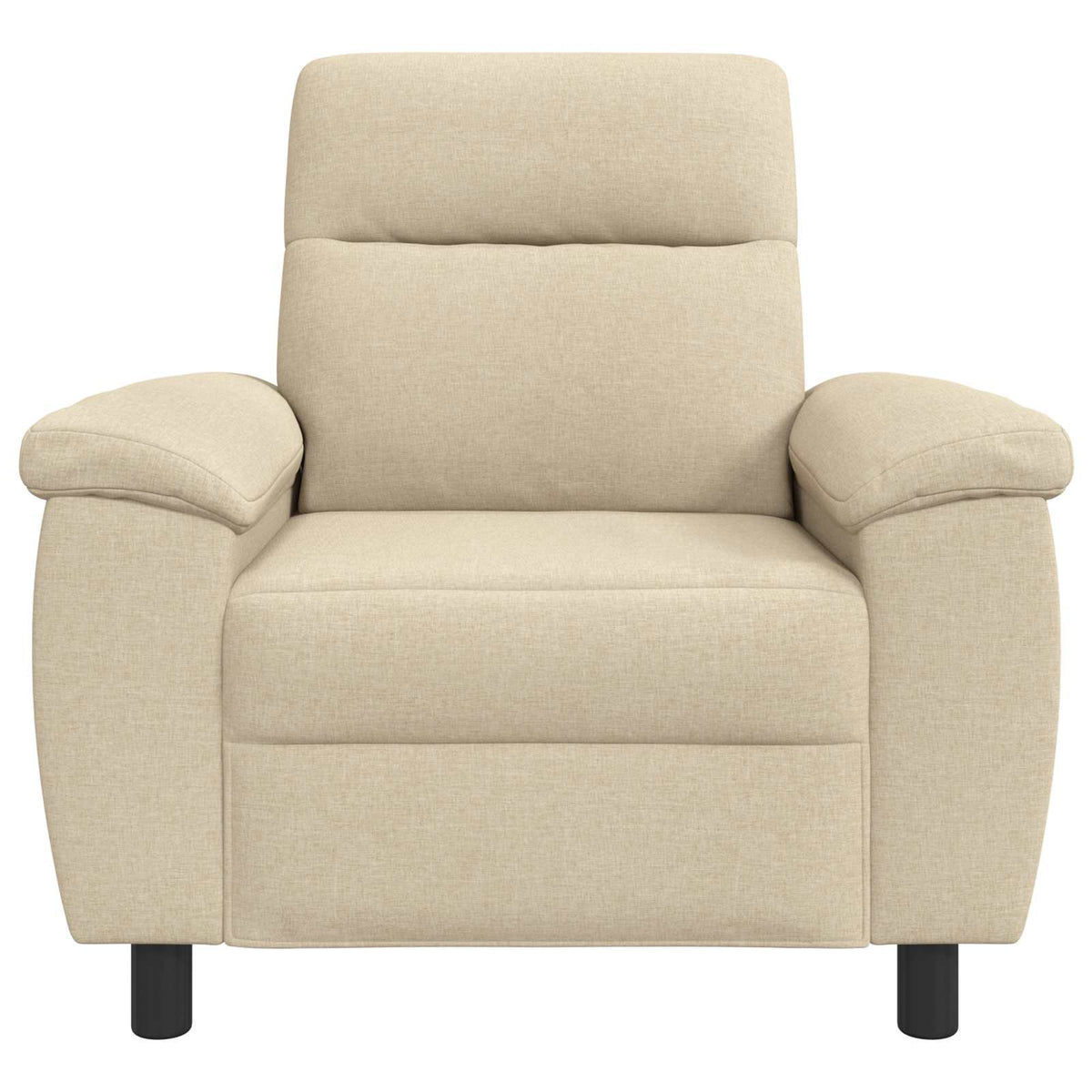vidaXL Sofa kremowy 95 x 90 x 95 cm tkanina