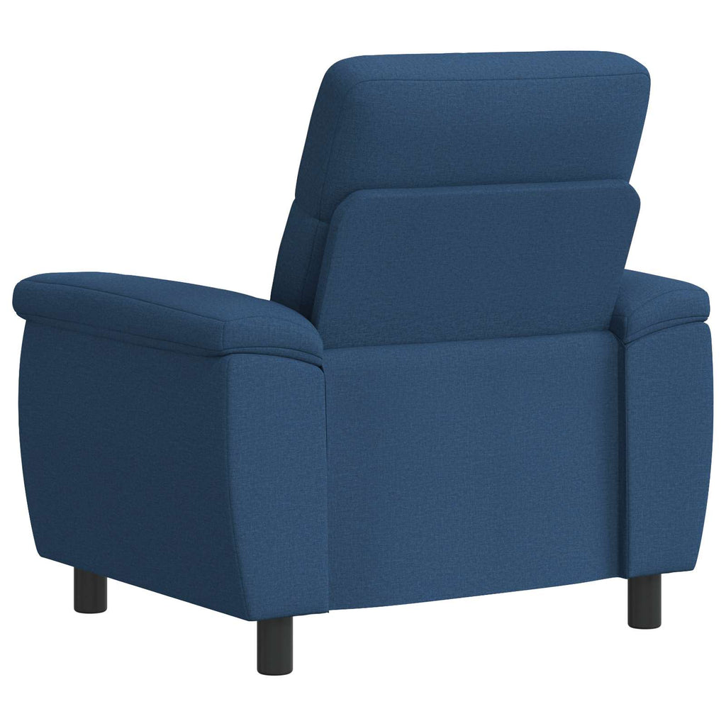 vidaXL Sofa niebieski 95 x 90 x 95 cm tkanina