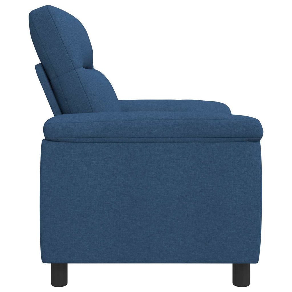 vidaXL Sofa niebieski 95 x 90 x 95 cm tkanina