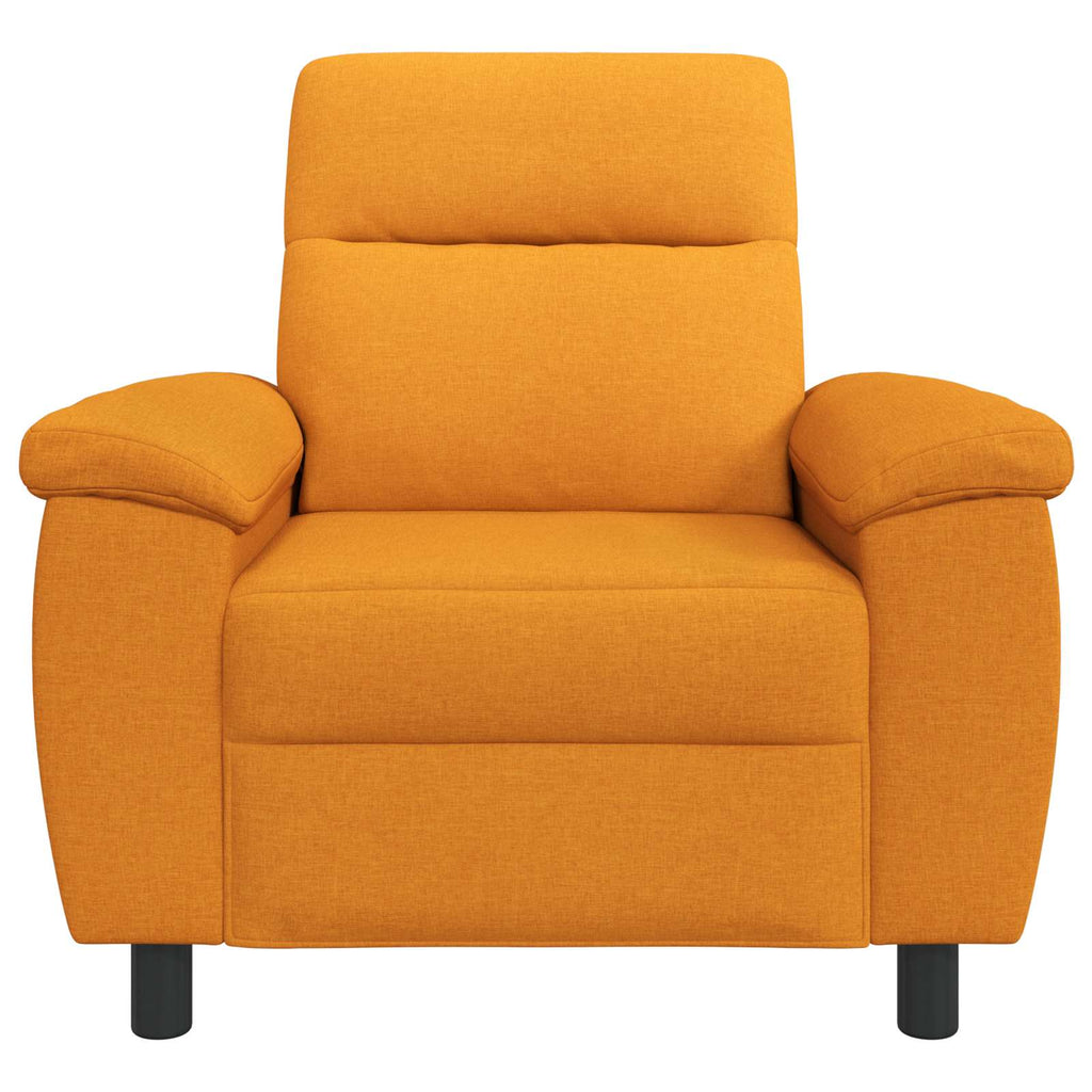 vidaXL Sofa Ciemny Żółty 95 x 90 x 95 cm tkanina