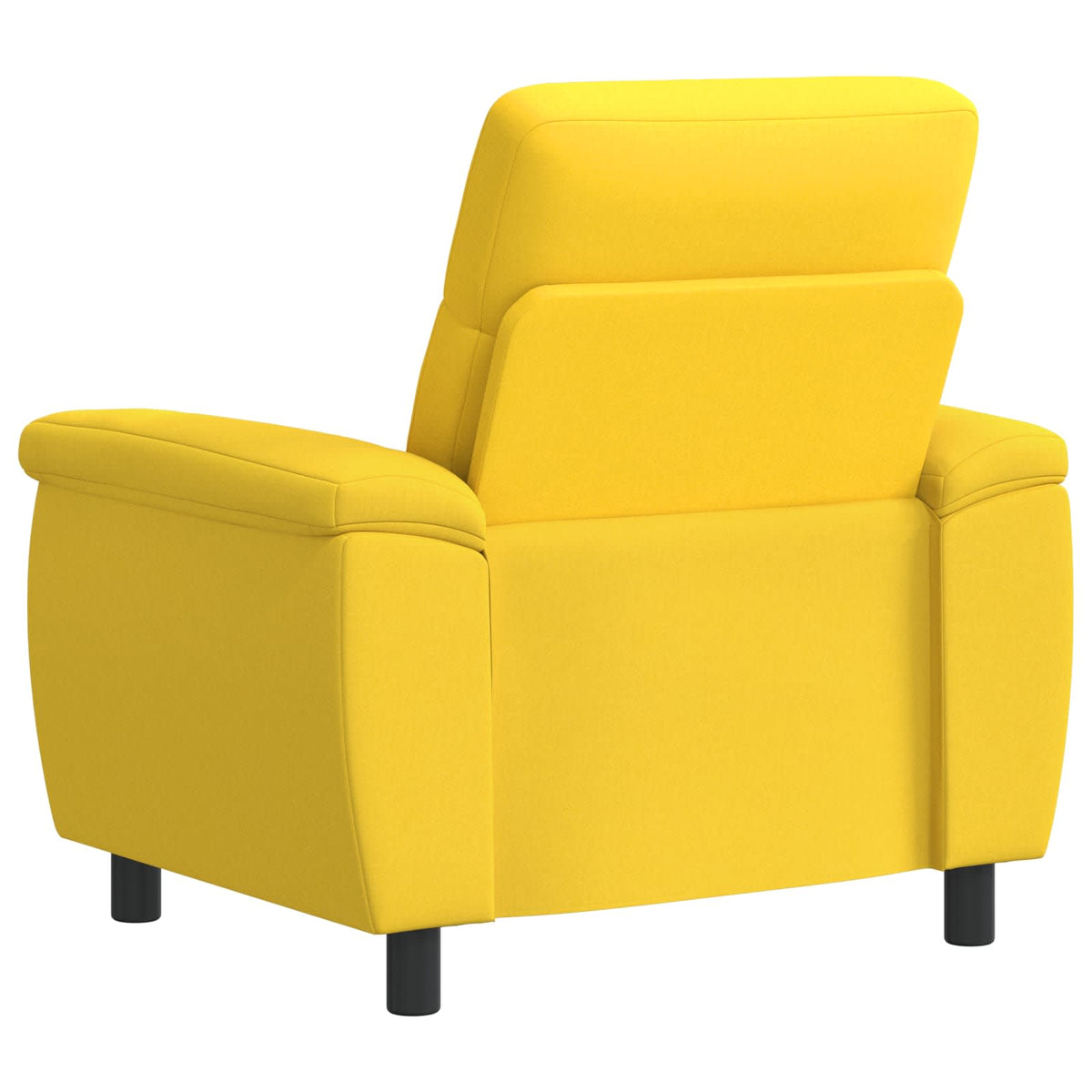 vidaXL Sofa Jasnożółty 95 x 90 x 95 cm tkanina