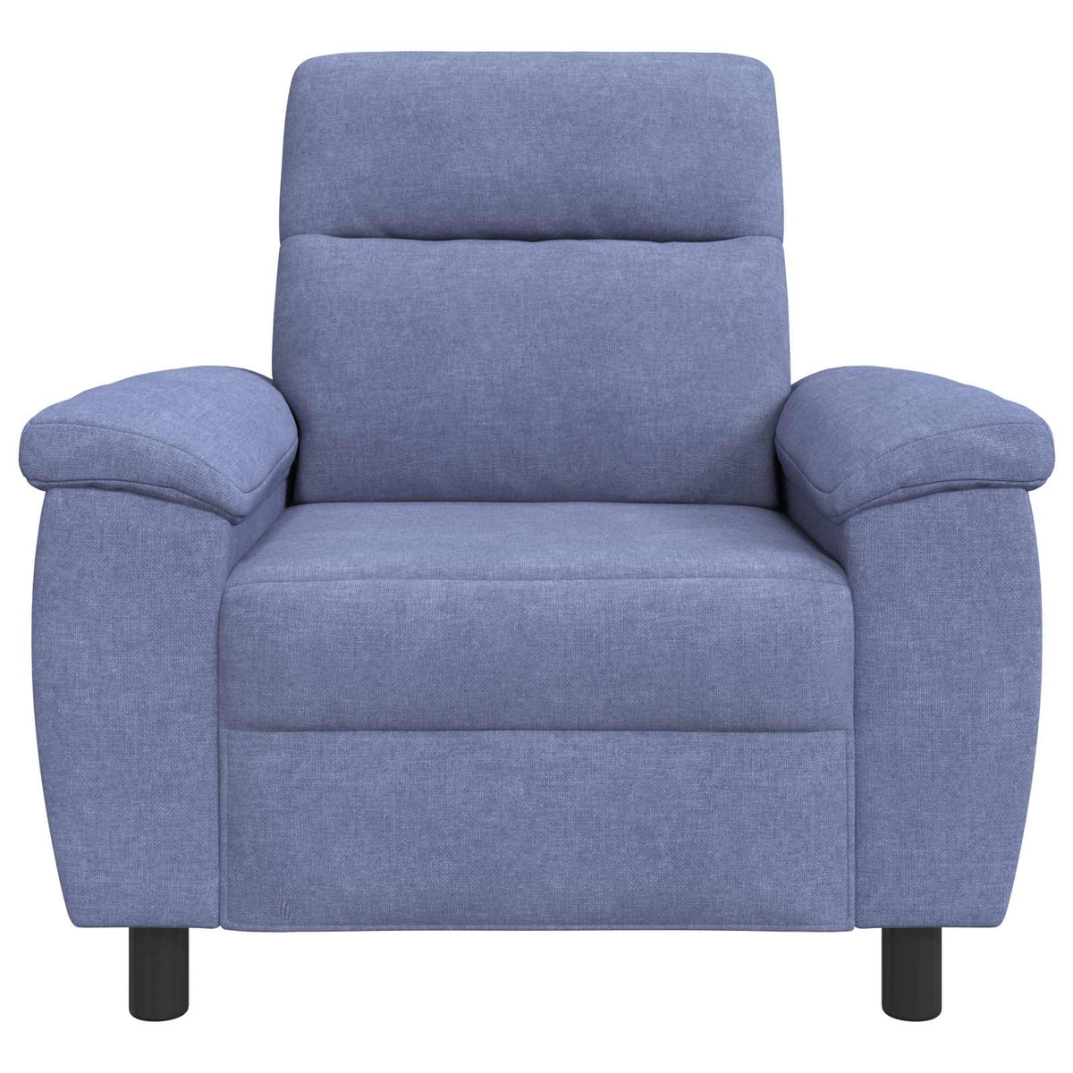 vidaXL Sofa Niebieski dżins 95 x 90 x 95 cm tkanina