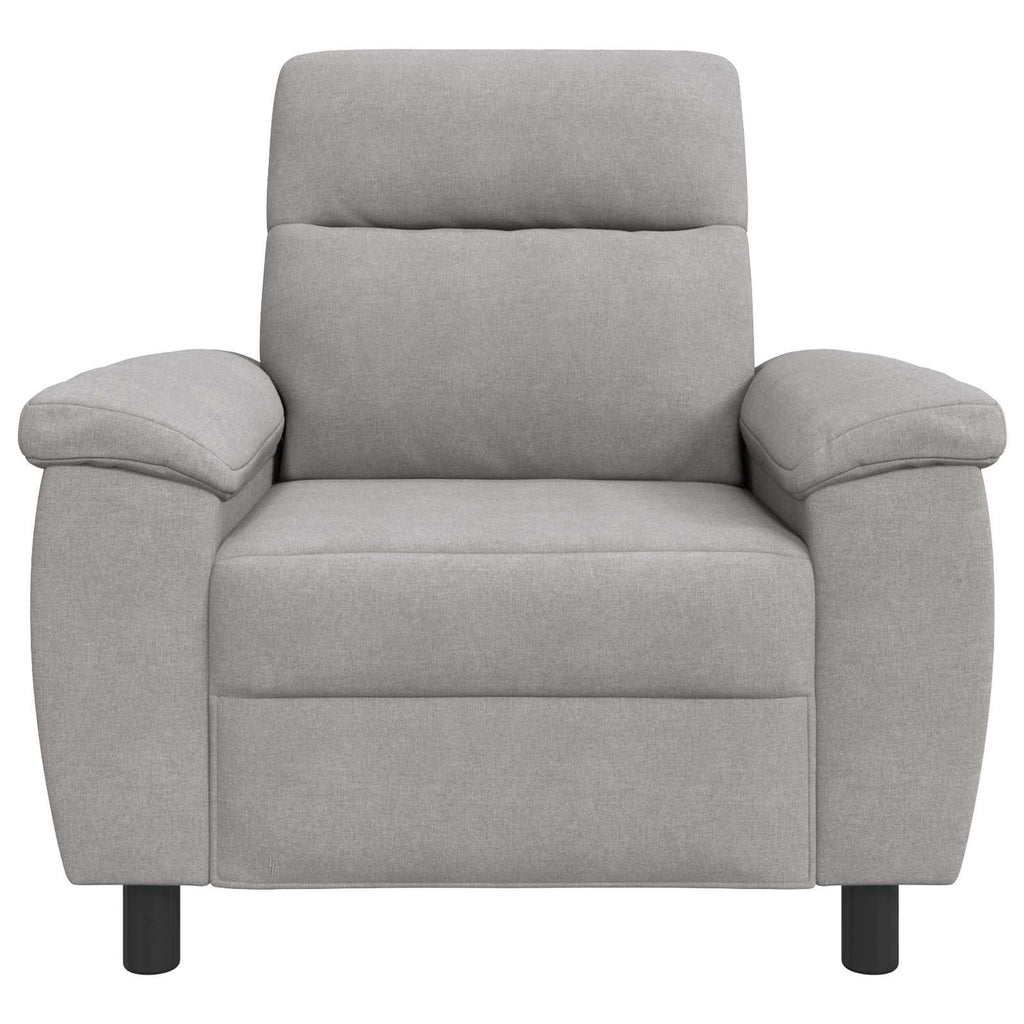 vidaXL Sofa Szary chmur 95 x 90 x 95 cm tkanina