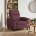 vidaXL Sofa Fioletowy 95 x 90 x 95 cm tkanina