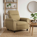 vidaXL Sofa Jasny Brąz 95 x 90 x 95 cm tkanina