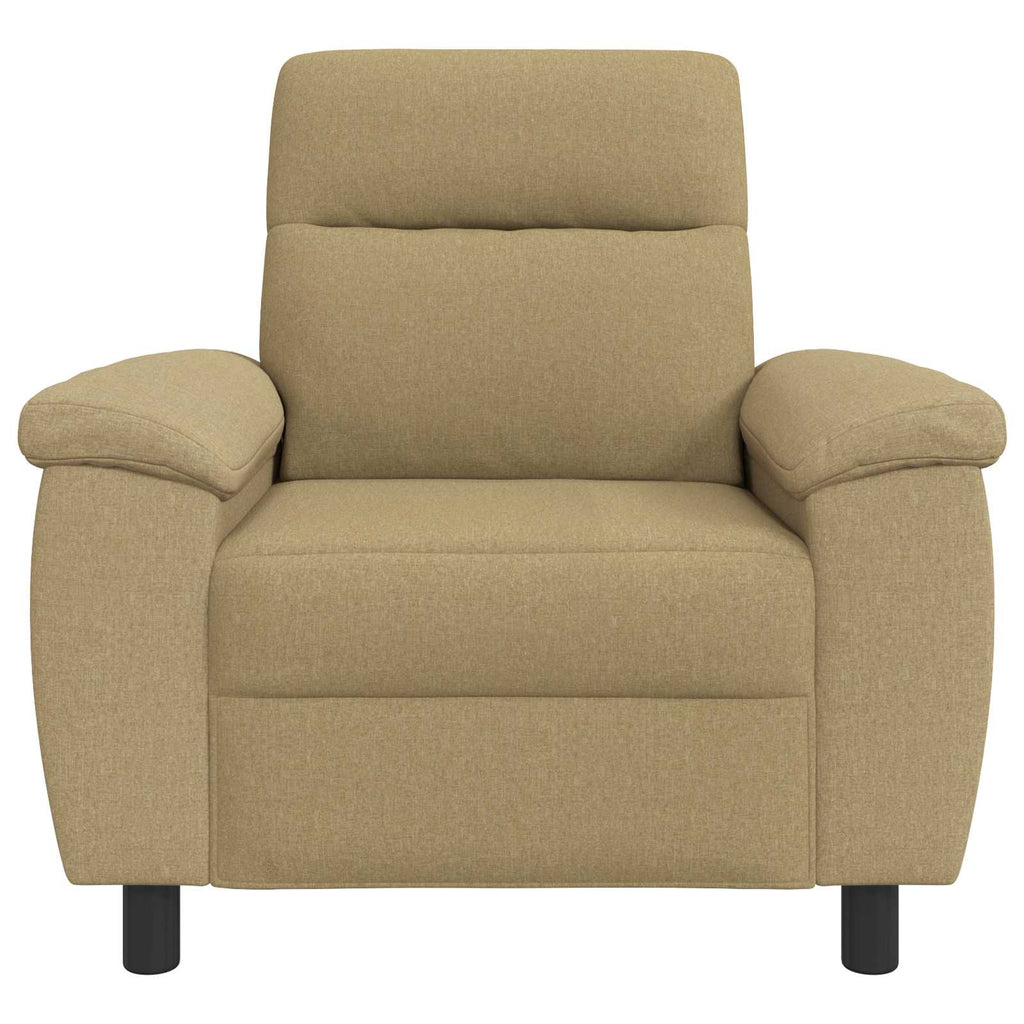 vidaXL Sofa Jasny Brąz 95 x 90 x 95 cm tkanina