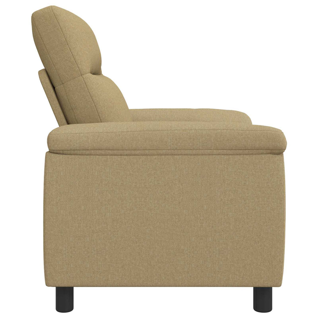 vidaXL Sofa Jasny Brąz 95 x 90 x 95 cm tkanina