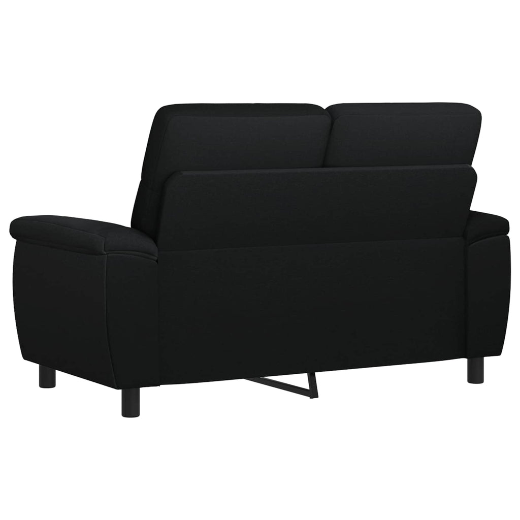 vidaXL Sofa Czarny 158 x 90 x 95 cm tkanina