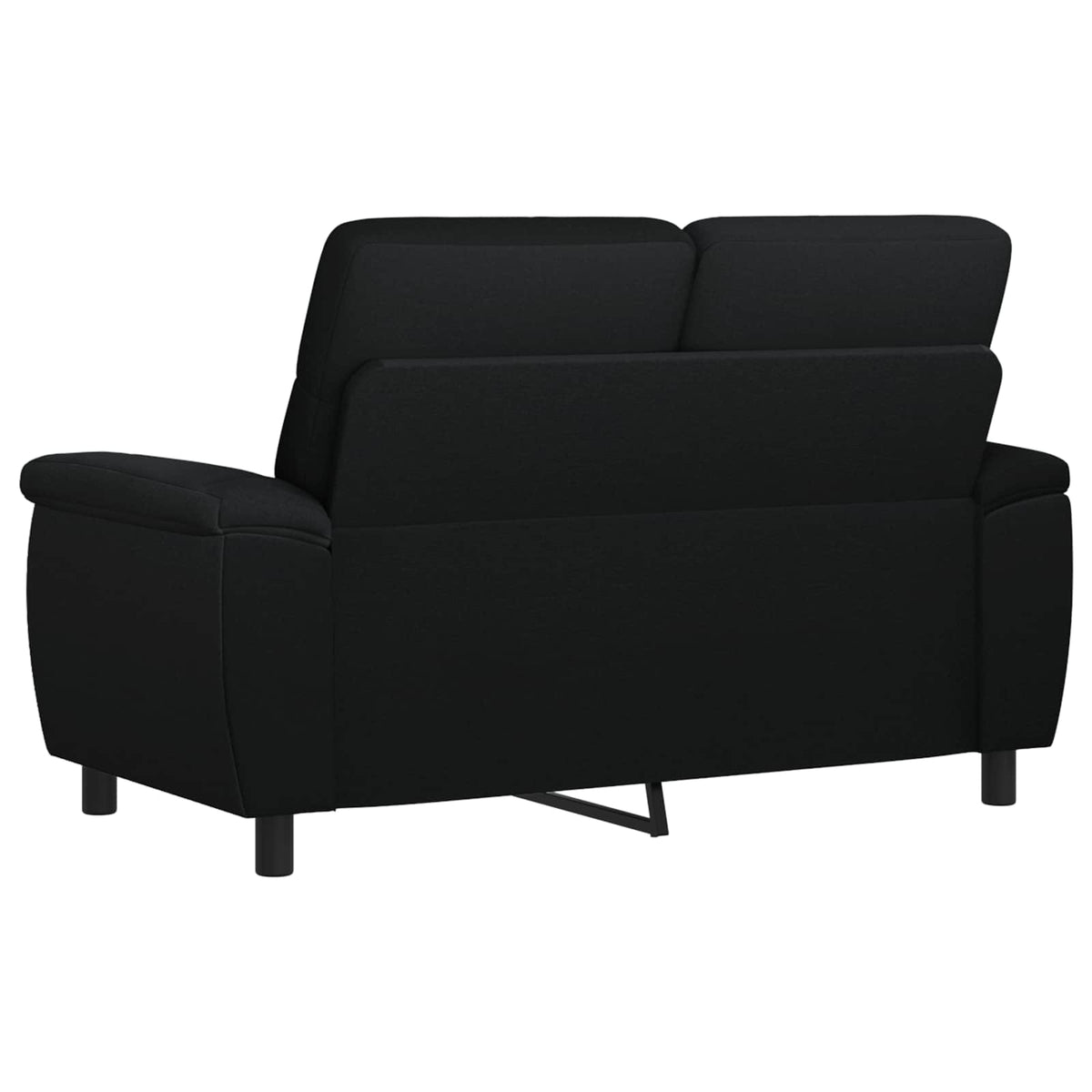vidaXL Sofa Czarny 158 x 90 x 95 cm tkanina