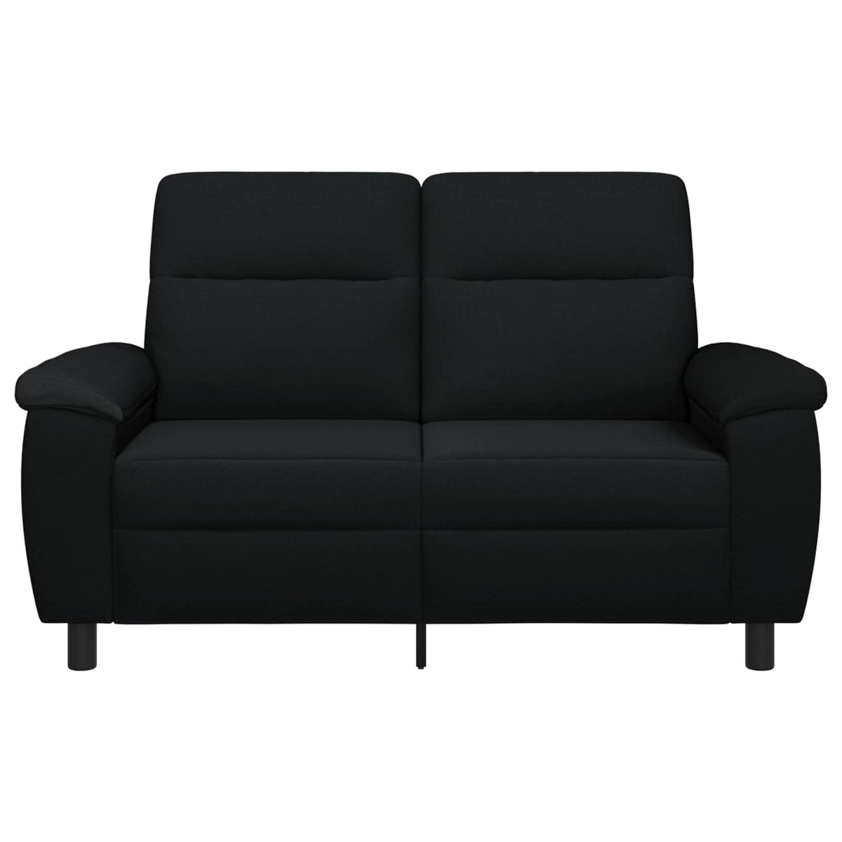 vidaXL Sofa Czarny 158 x 90 x 95 cm tkanina