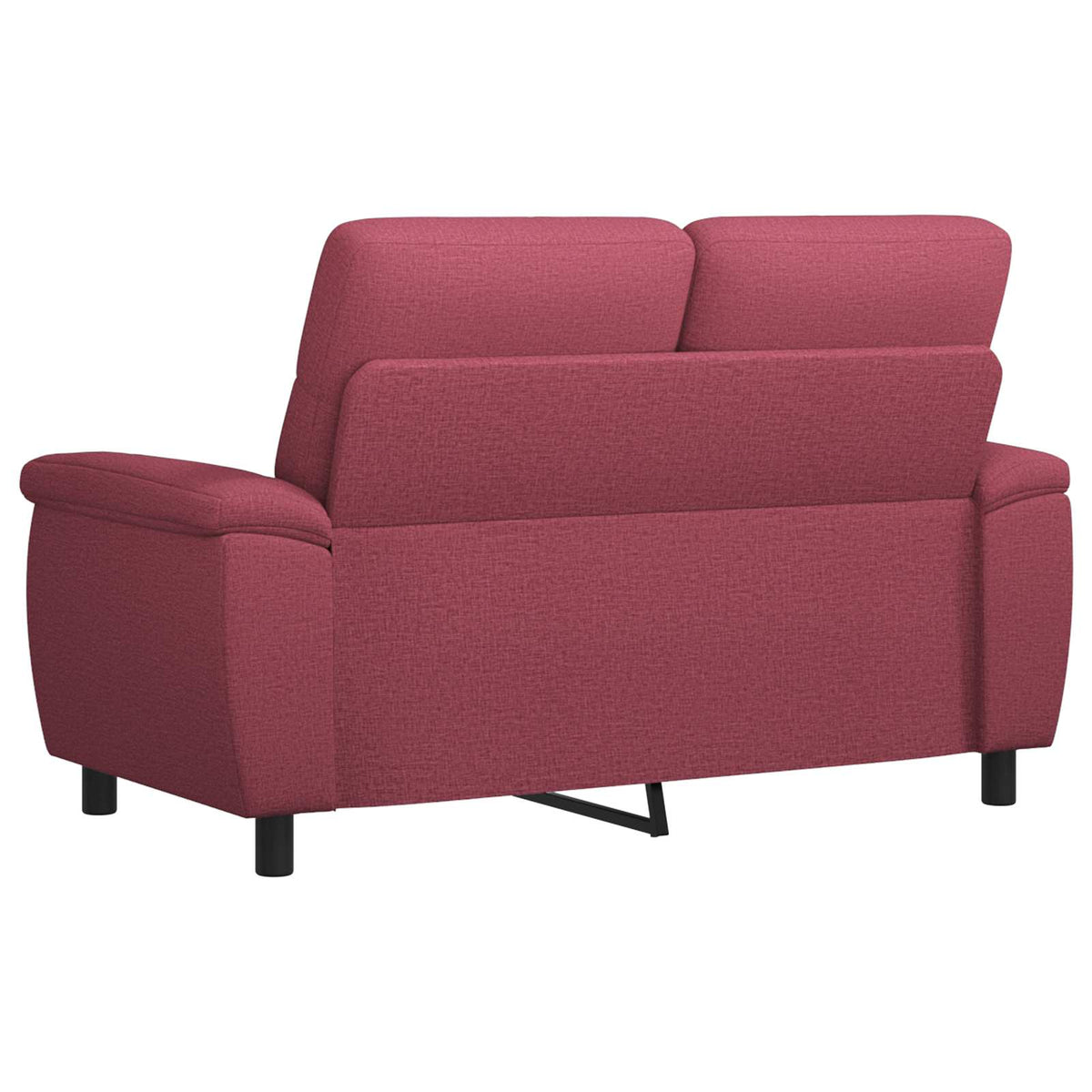 vidaXL Sofa Czerwone wino 158 x 90 x 95 cm tkanina