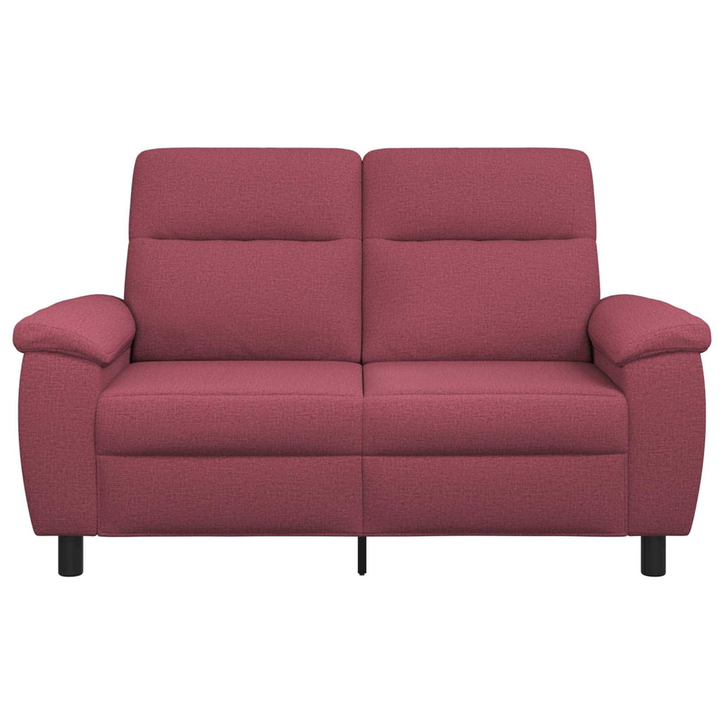 vidaXL Sofa Czerwone wino 158 x 90 x 95 cm tkanina