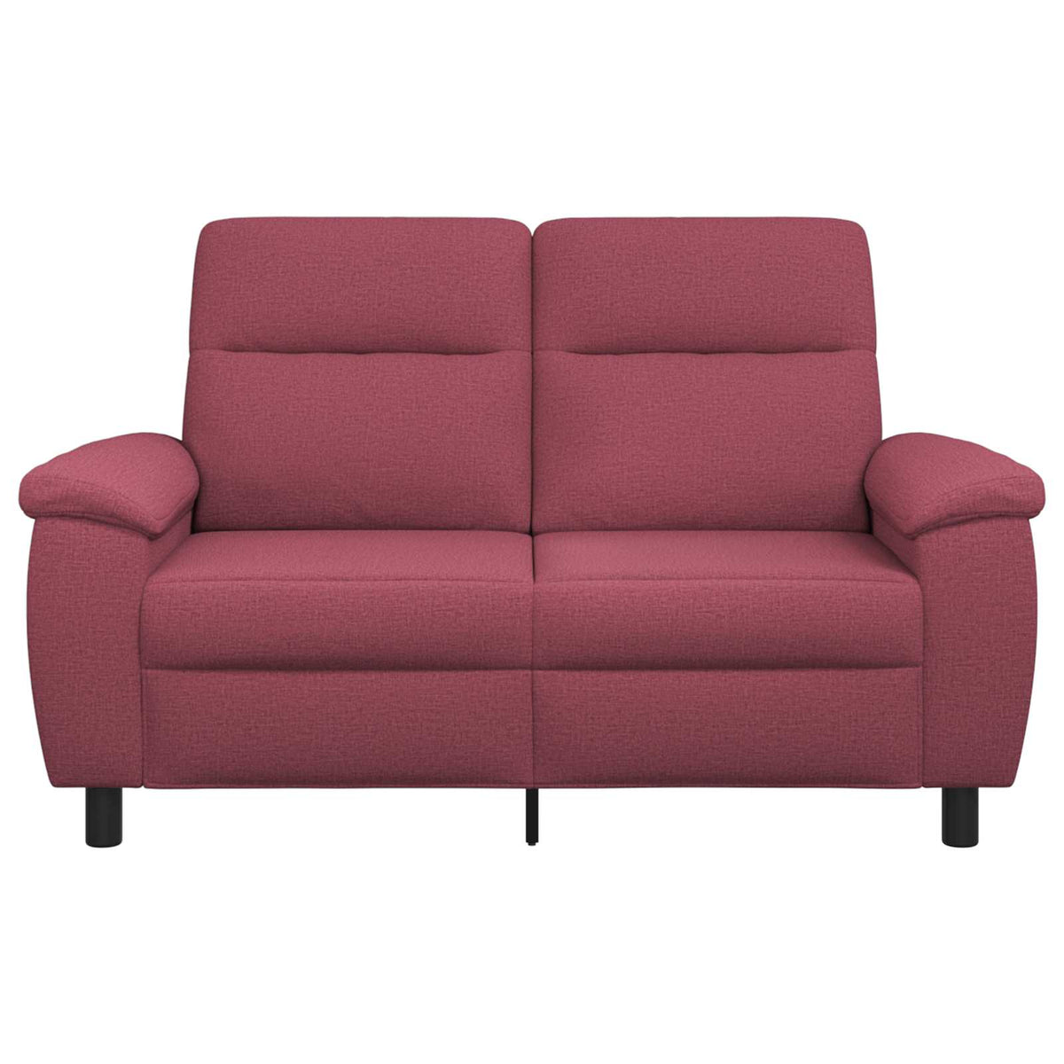 vidaXL Sofa Czerwone wino 158 x 90 x 95 cm tkanina