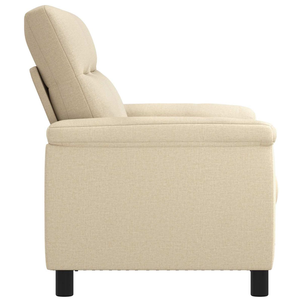 vidaXL Sofa kremowy 158 x 90 x 95 cm tkanina