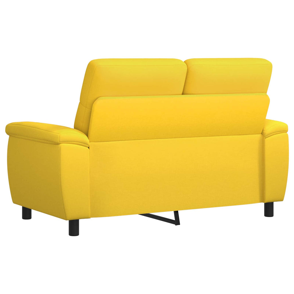 vidaXL Sofa Jasnożółty 158 x 90 x 95 cm tkanina
