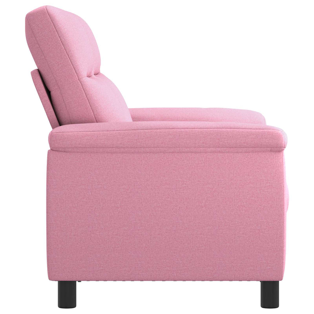 vidaXL Sofa różowy 158 x 90 x 95 cm tkanina