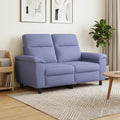 vidaXL Sofa Niebieski dżins 158 x 90 x 95 cm tkanina