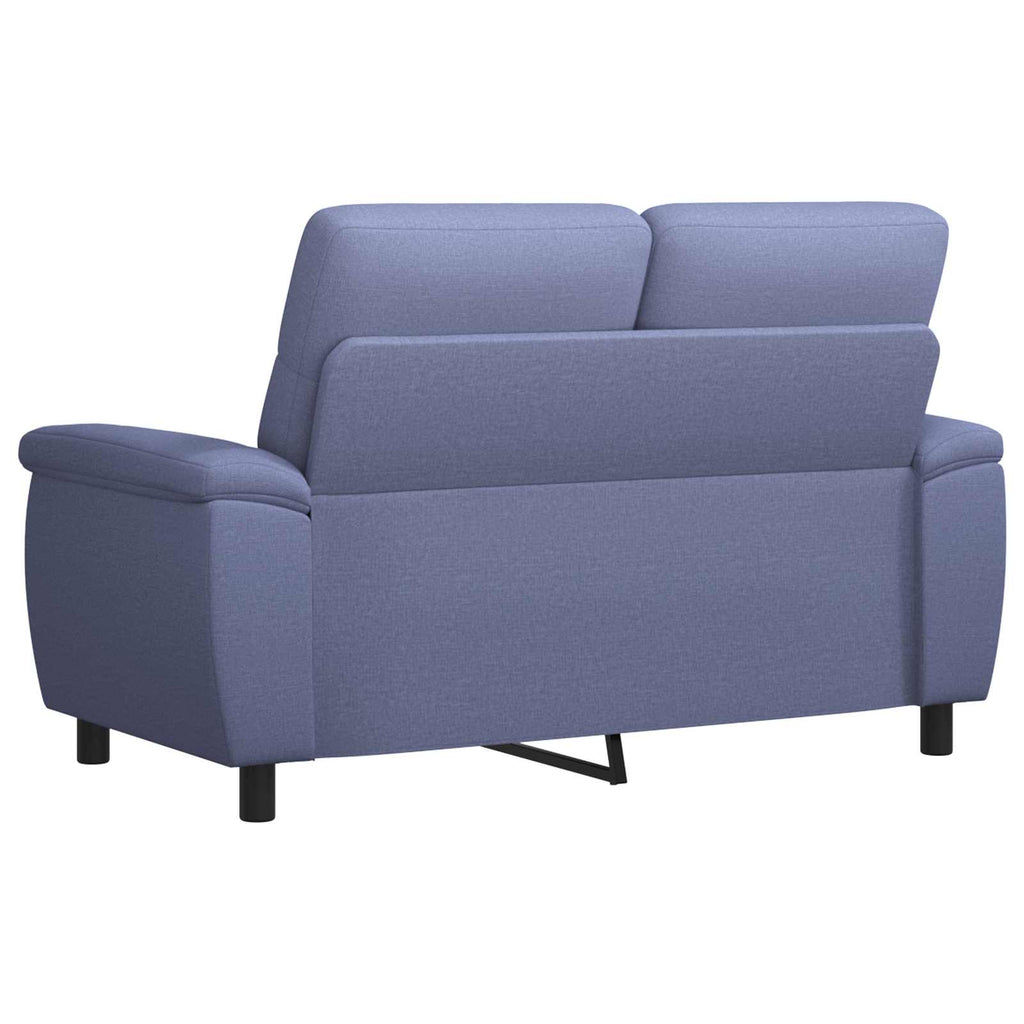 vidaXL Sofa Niebieski dżins 158 x 90 x 95 cm tkanina