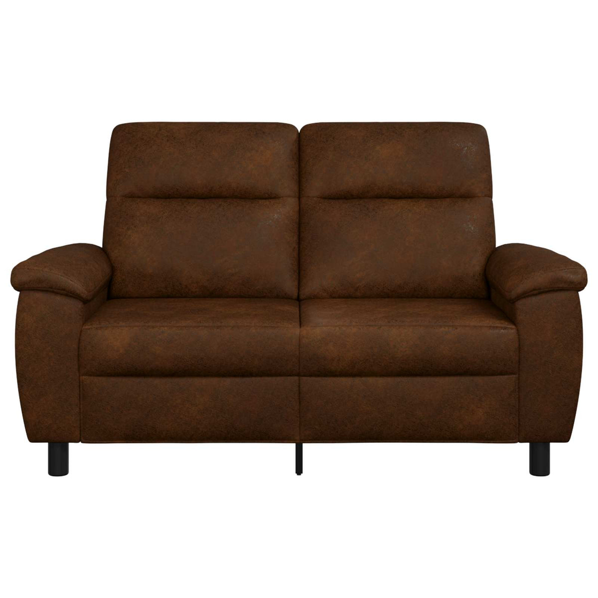 vidaXL Sofa brązowy 158 x 90 x 95 cm Skóra zamszowa