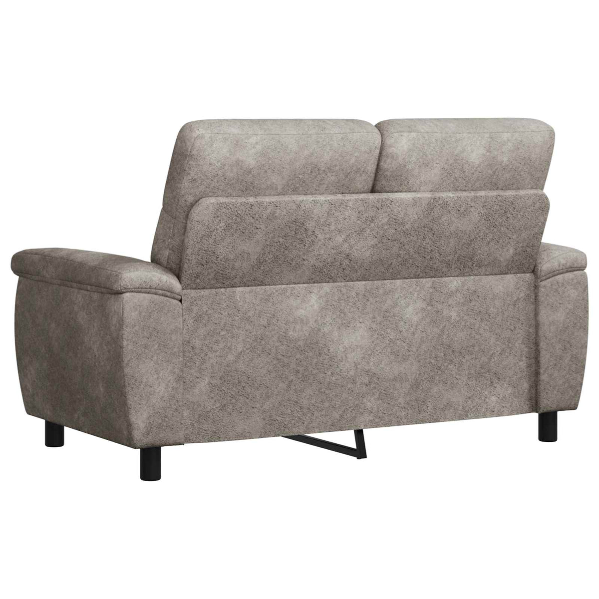 vidaXL Sofa jasnoszary 158 x 90 x 95 cm Skóra zamszowa