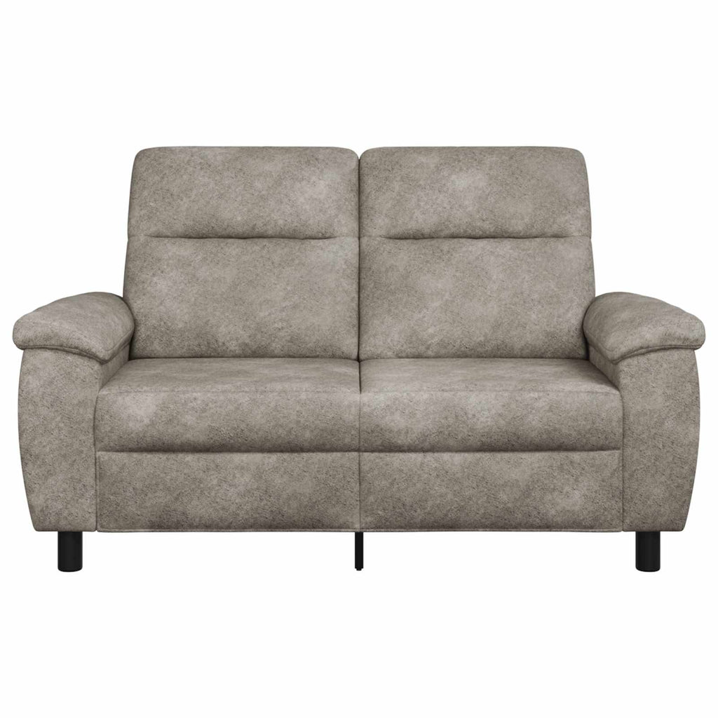 vidaXL Sofa jasnoszary 158 x 90 x 95 cm Skóra zamszowa