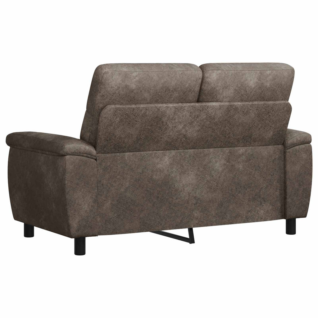 vidaXL Sofa ciemnoszary 158 x 90 x 95 cm Skóra zamszowa