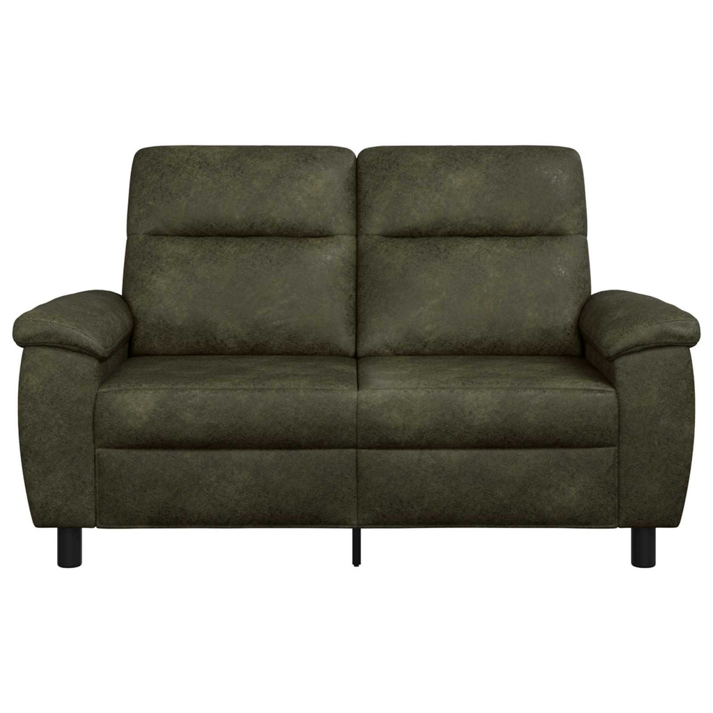 vidaXL Sofa Zielony wojskowy 158 x 90 x 95 cm Skóra zamszowa