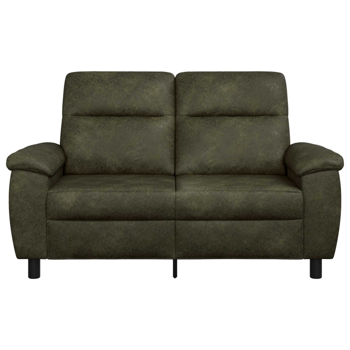vidaXL Sofa Zielony wojskowy 158 x 90 x 95 cm Skóra zamszowa