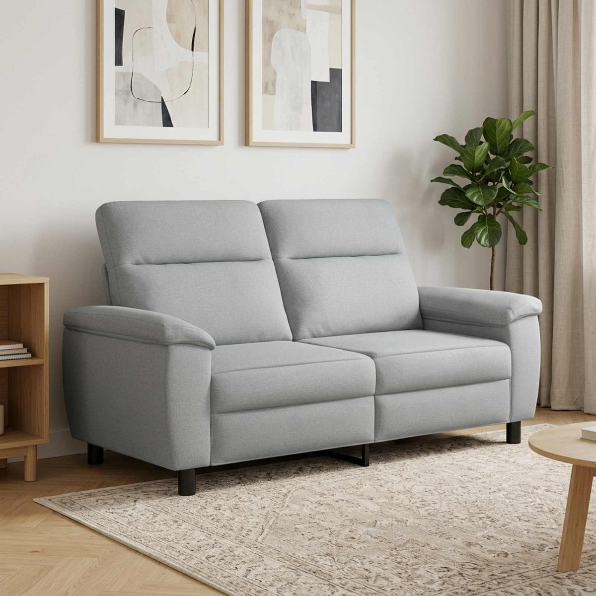 vidaXL Sofa jasnoszary 178 x 90 x 95 cm tkanina