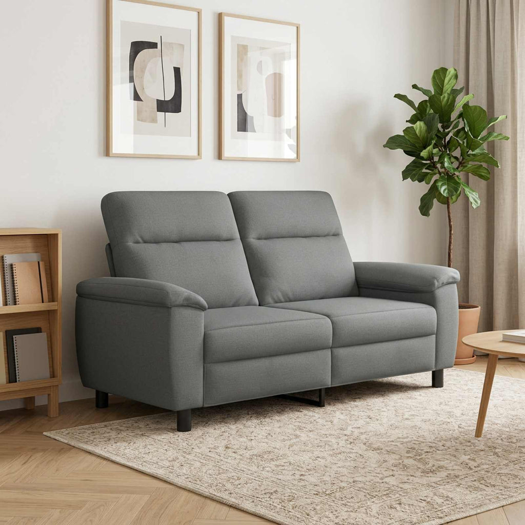 vidaXL Sofa ciemnoszary 178 x 90 x 95 cm tkanina