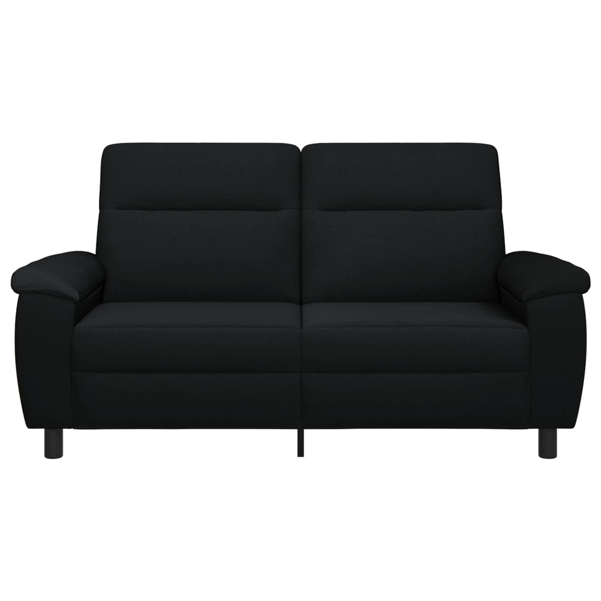 vidaXL Sofa Czarny 178 x 90 x 95 cm tkanina