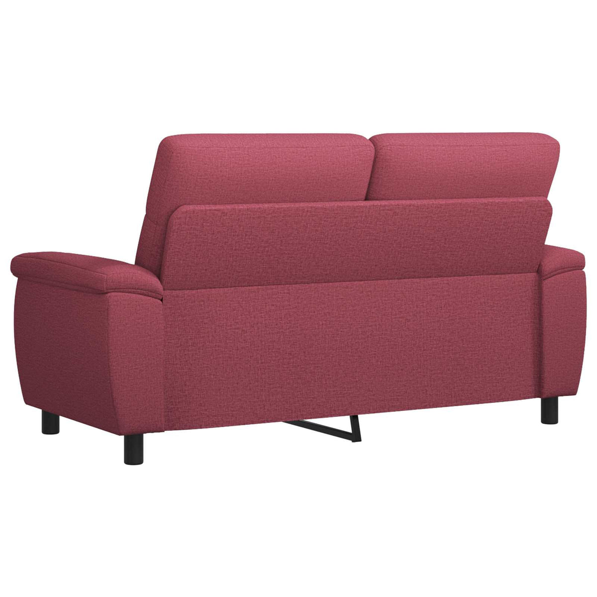 vidaXL Sofa Czerwone wino 178 x 90 x 95 cm tkanina