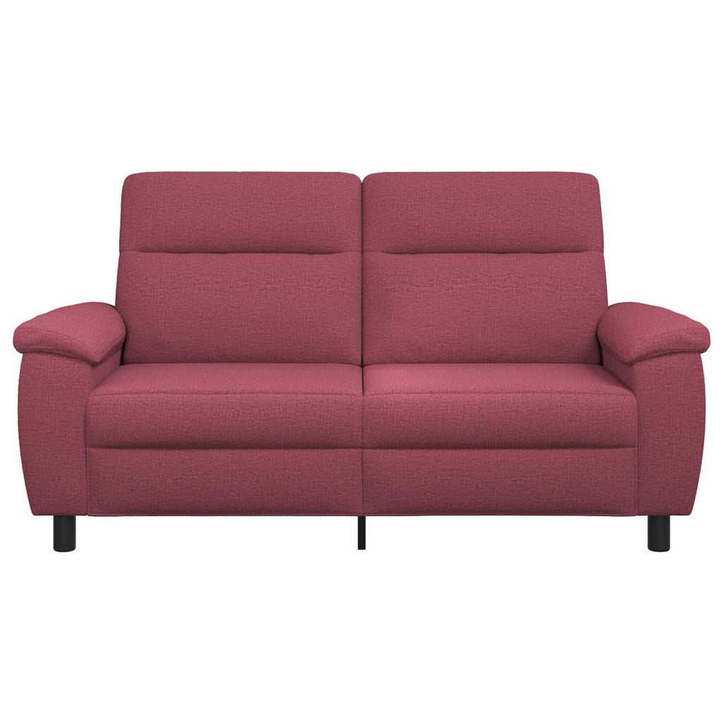 vidaXL Sofa Czerwone wino 178 x 90 x 95 cm tkanina