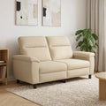 vidaXL Sofa kremowy 178 x 90 x 95 cm tkanina