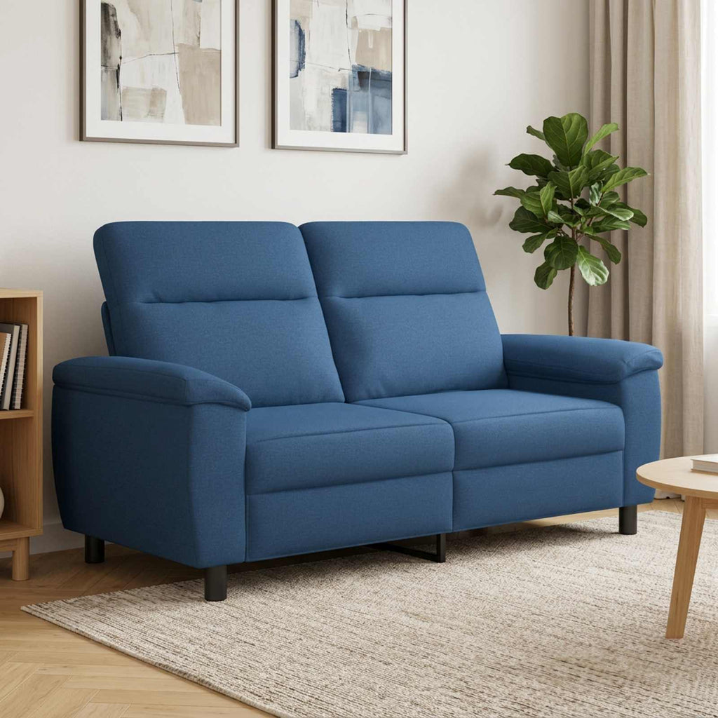 vidaXL Sofa niebieski 178 x 90 x 95 cm tkanina