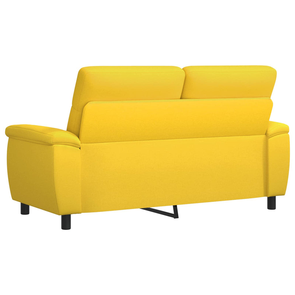 vidaXL Sofa Jasnożółty 178 x 90 x 95 cm tkanina